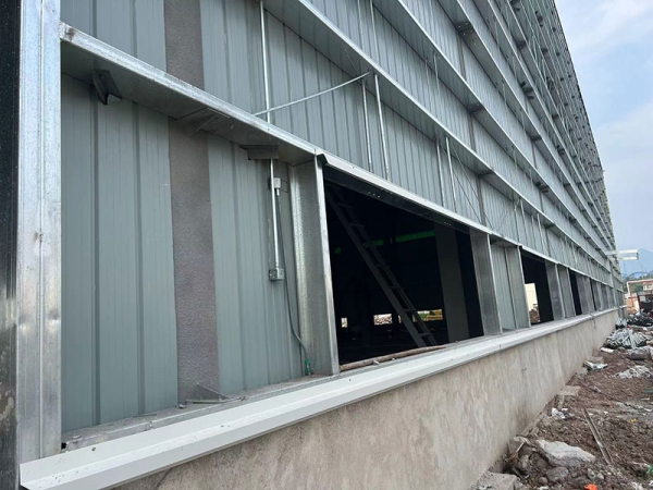 浙江金华荣达外墙泄爆墙