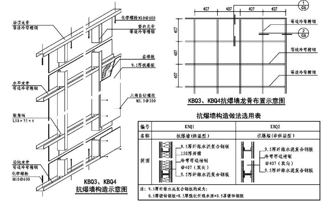 防爆墙1kBQ34